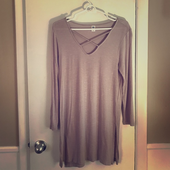 NWOT - Old Navy long brownish-purple top - Size S - Picture 1 of 3